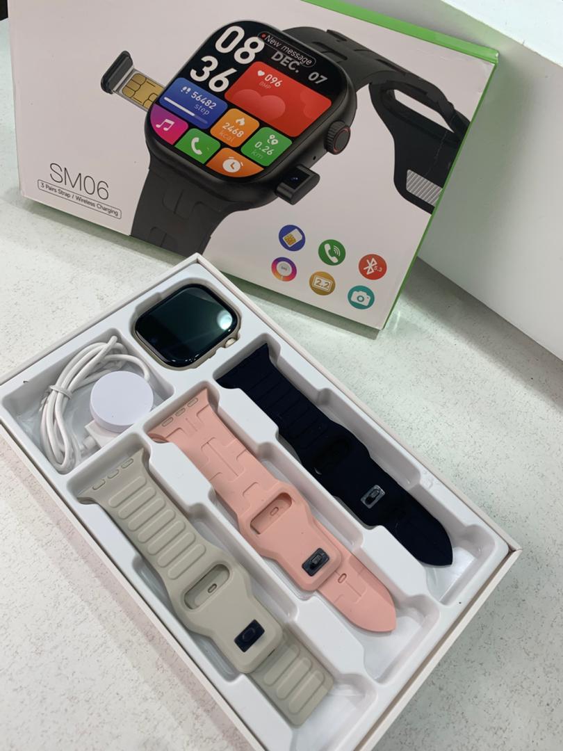 Modio SM06 Smartwatch avec Carte SIM, Appel HD et Camera – ساعة ذكية أصلية تنزوت