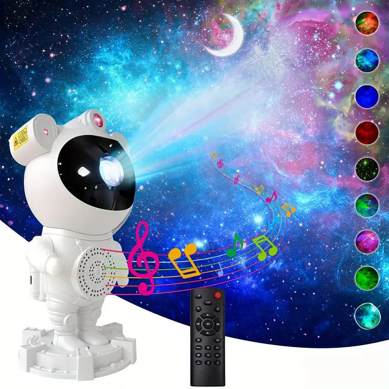 Projecteur d’astronome de ciel étoilé galaxie 17 mode Bleutooth avec télécommande V4 - تنزوت