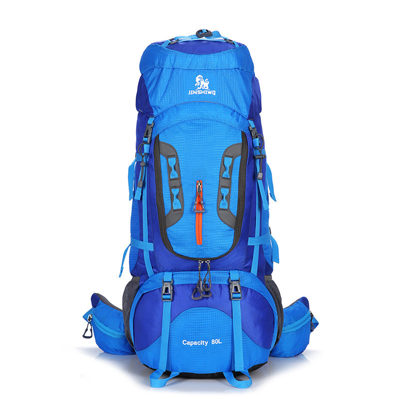 Sac à dos randonnée professionnel 80 L étanche, système de soutien dorsal léger تنزوت