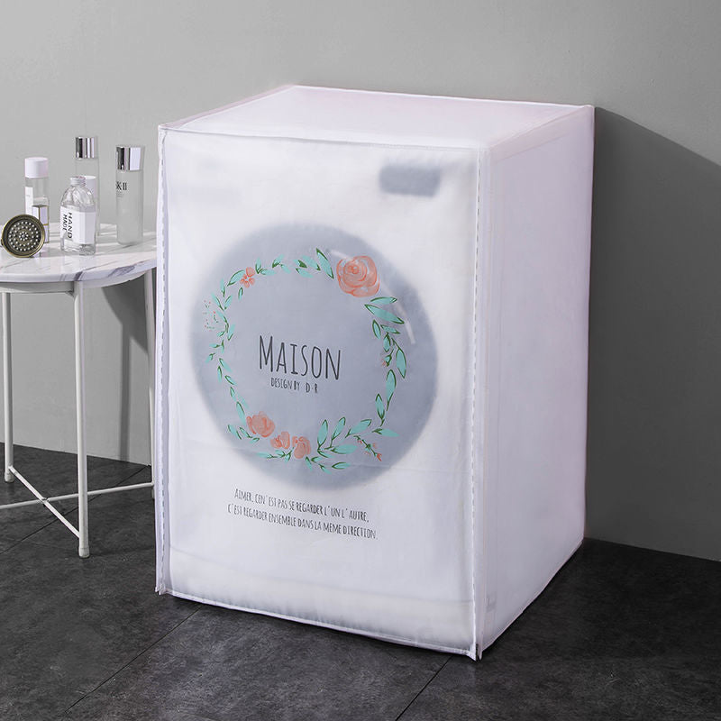 Housse pour Machine à Laver à Tambour Étui Étanche, Anti-Poussière تنزوت
