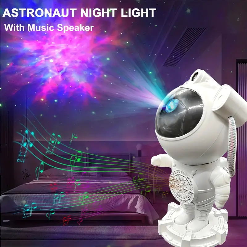 Projecteur d’astronome de ciel étoilé galaxie 17 mode Bleutooth avec télécommande V4 - تنزوت