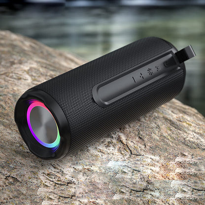 Ampli haut parleur sans fil à batterie rechargable 1200mAh, enceint bluetooth 2000W DUNTH DU-SP128 - تنزوت