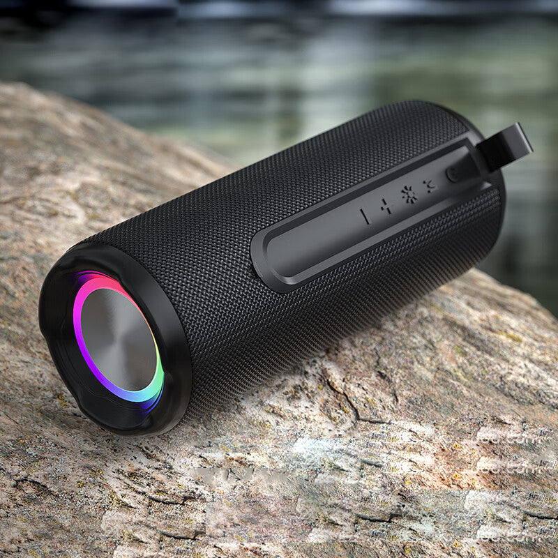 Ampli haut parleur sans fil à batterie rechargable 1200mAh, enceint bluetooth 2000W DUNTH DU-SP128 - تنزوت
