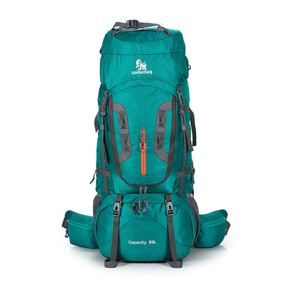 Sac à dos randonnée professionnel 80 L étanche, système de soutien dorsal léger تنزوت