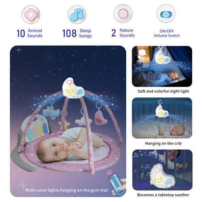 Projecteur veilleuse musicale avec télécommande pour bébé - جهاز عرض ضوئي ليلي موسيقي مع جهاز تحكم عن بعد للطفل تنزوت