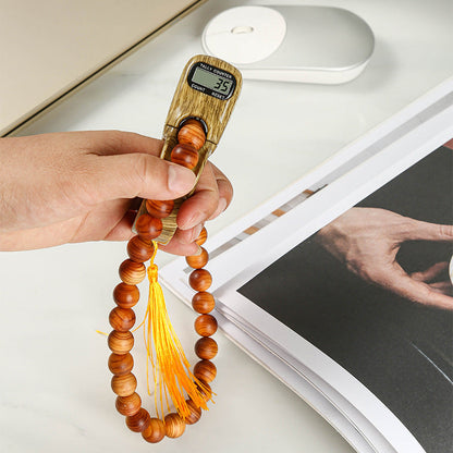 Compteur de doigt perle Tasbih islamique V2 – جهاز تسبيح رقمي محمول، سبحة صلاة مع عداد رقمي تنزوت