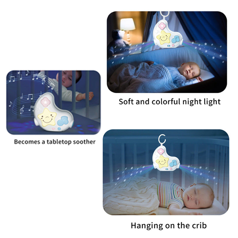Projecteur veilleuse musicale avec télécommande pour bébé - جهاز عرض ضوئي ليلي موسيقي مع جهاز تحكم عن بعد للطفل تنزوت