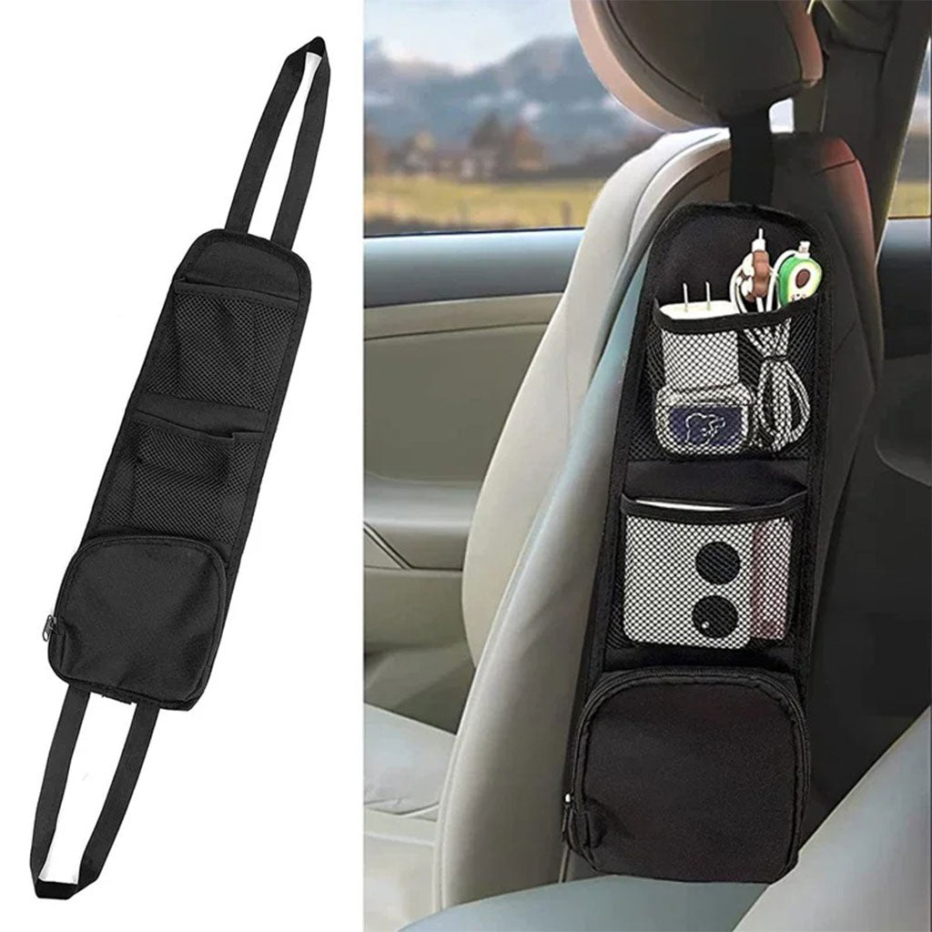 Organisateur latéral de siège de voiture multi-poches 1PCS – منظم أغراض في السيارة - تنزوت