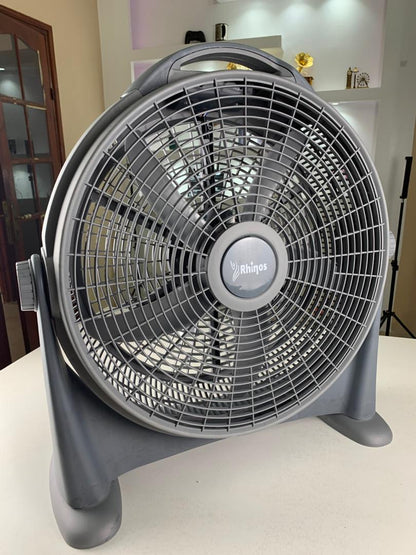 Ventilateur 3 Vitesses 20″ Rhinos Electronics 130W – مروحة حجم كبير تنزوت
