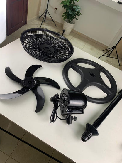 Ventilateur sur pied 40cm avec rotation à 360 degrés 3 vitesses – مروحة حجم كبير تنزوت