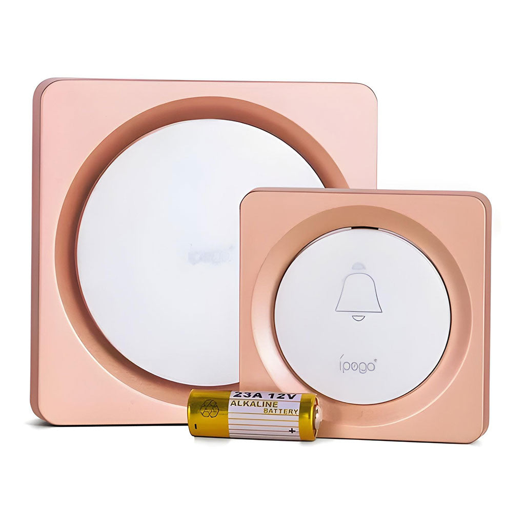 Sonnette sans fil avec batterie sans fil 150 mètres 38 Sonneries – جرس باب لاسلكي تنزوت
