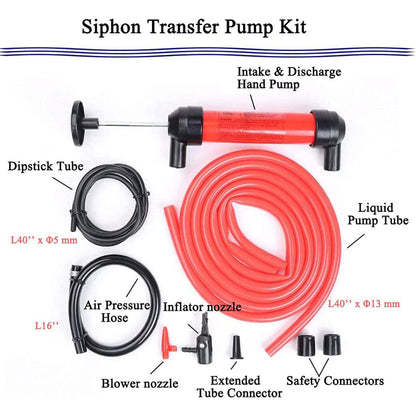 Kit Pompe d’extraction d’huile Manuel Multifonctionnelle – مضخة زيوت يدوية تنزوت