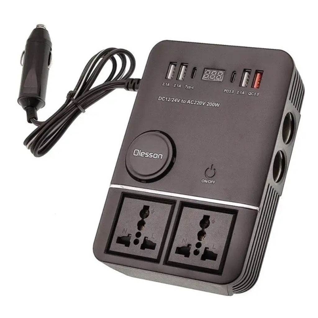 Onduleur-de-voiture-USB-Type-C-Olesson-1661-220V-200W-محول-التيار-الكهربائي-في-السيارة.png