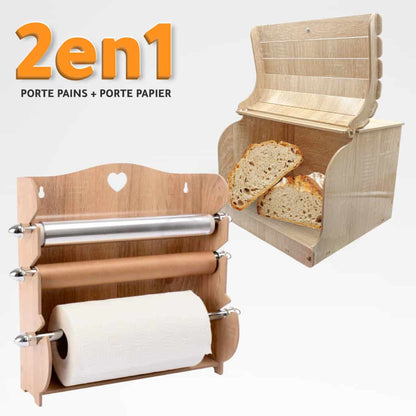 Pack-Cuisine-2en1-Avec-Porte-Papier-et-Porte-Pain-en-Bois-MDF.png