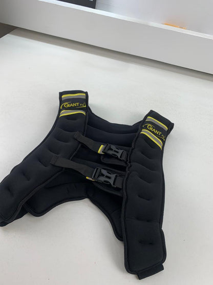 Gilet lesté d’entrainement 5KG réglable avec bretelles élargies – صدرية تدريبات للمحترفين تنزوت