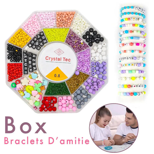 Bracelet D’amitié DIY Kit de Bricolage Pour Filles V6 تنزوت