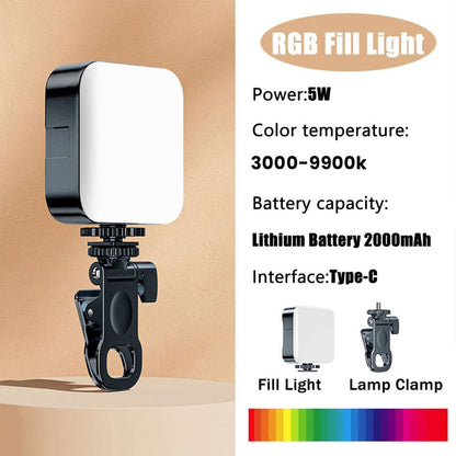 Lampe Selfie RGB Fil Light 3000-9900K U80PRO – مصباح لصناع المحتوى تنزوت
