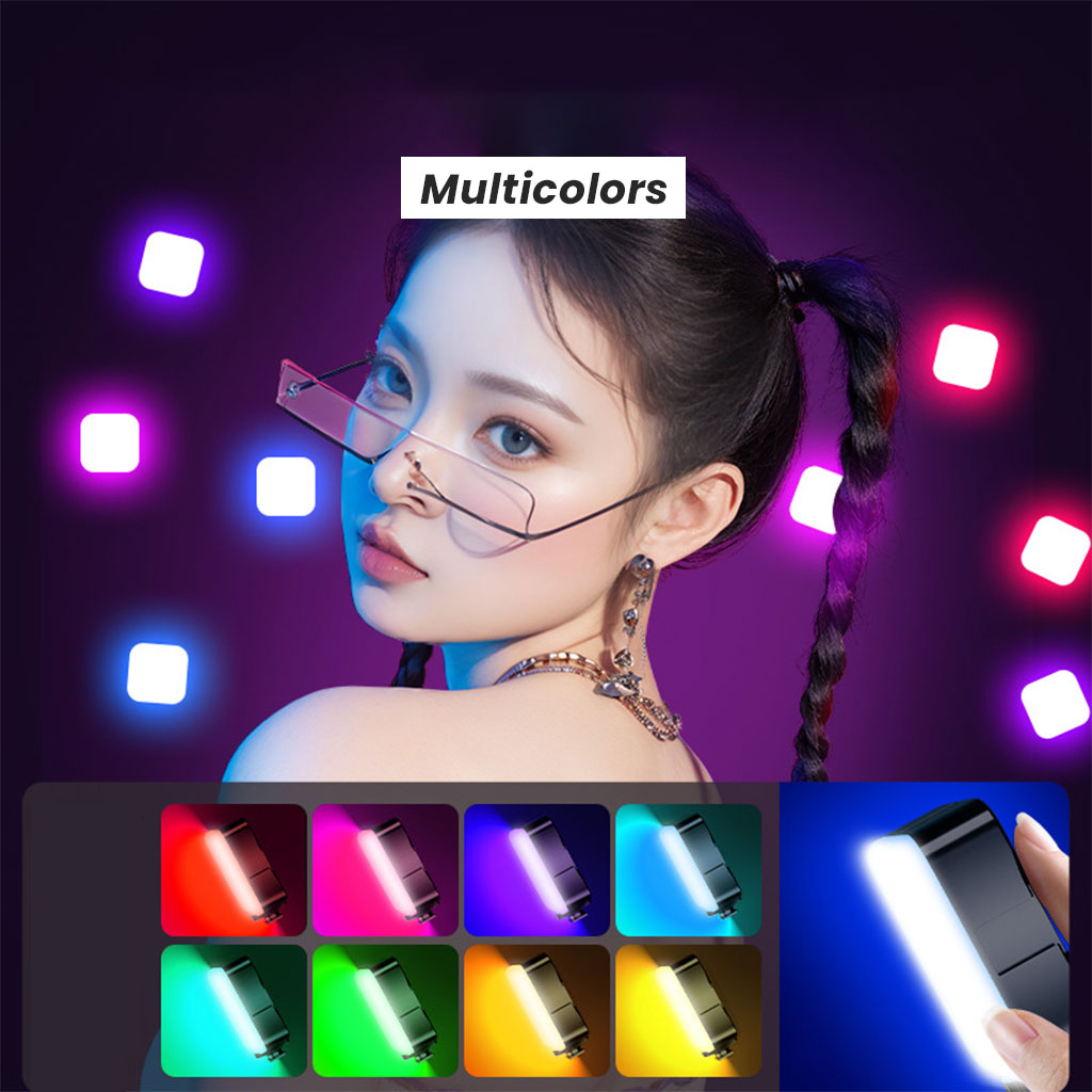 Lampe Selfie RGB Fil Light 3000-9900K U80PRO – مصباح لصناع المحتوى تنزوت