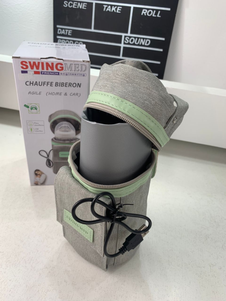 SWINGMED Chauffe Biberon Maison et Voiture USB – سخان قارورة الحليب محمول تنزوت