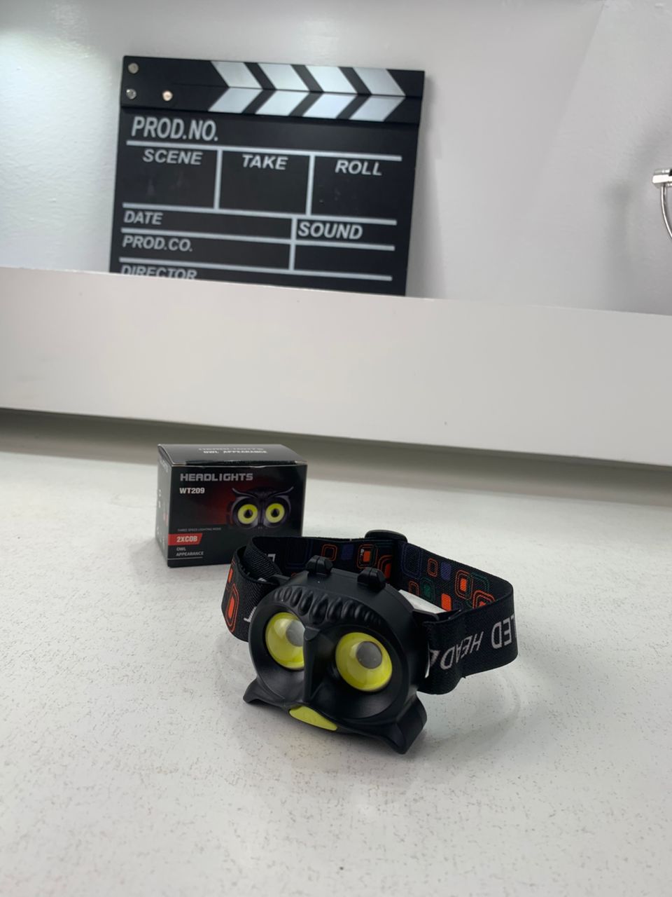 Lampe frontale à LED en Forme de Hibou WT209 – مصباح رأس على شكل بومة تنزوت