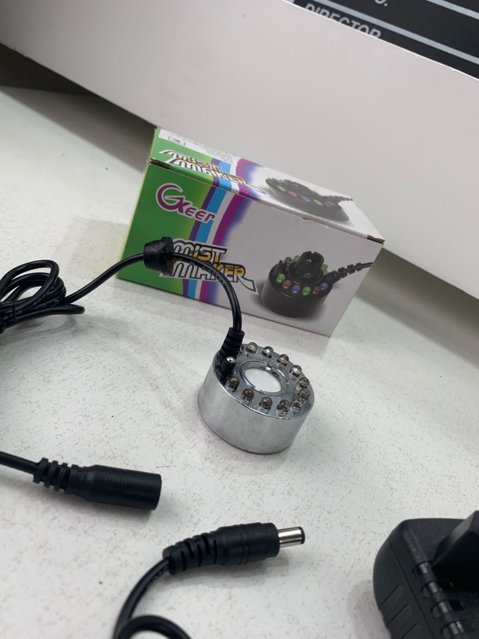 Brumisateur sous-marin Ultrasonique pour Fontaines avec 12LED – جهاز تشكيل الضباب تنزوت