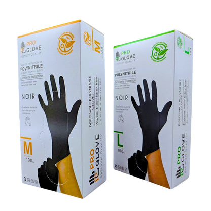 Paquet de 100 Pcs Gants de Protection en Polynitrile – Pro Glove تنزوت