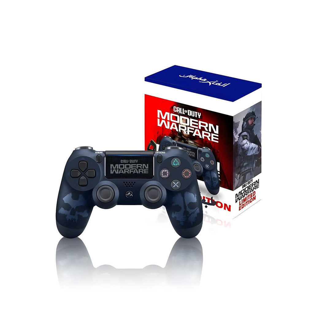 SONY DualShock Manette PS4 Sans Fil, Batterie Rechargeable (High Copy) – Edition Moderne Warfare تنزوت
