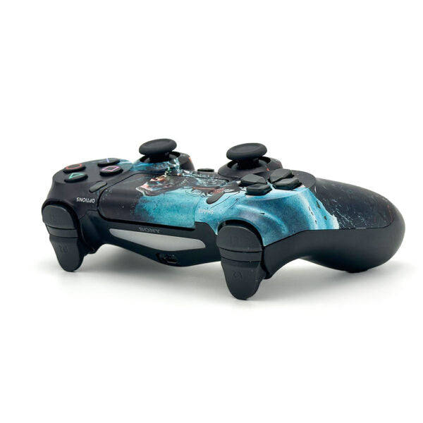 SONY DualShock Manette PS4 Sans Fil, Batterie Rechargeable (High Copy) – Edition Valhala AC تنزوت