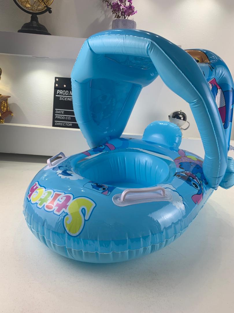 Bouée de natation gonflable pour bébé avec toit – عوامة أطفال مع مظلة تنزوت