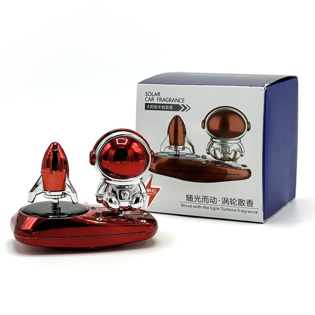Parfum Voiture Solaire Décor Astronaute – موزع العطر في السيارة - تنزوت