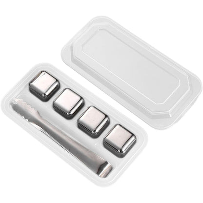 Pierres de glaçons réutilisables en acier inoxydable pour votre boisson – مكعبات الثلج للتبريد لمدة طويلة تنزوت