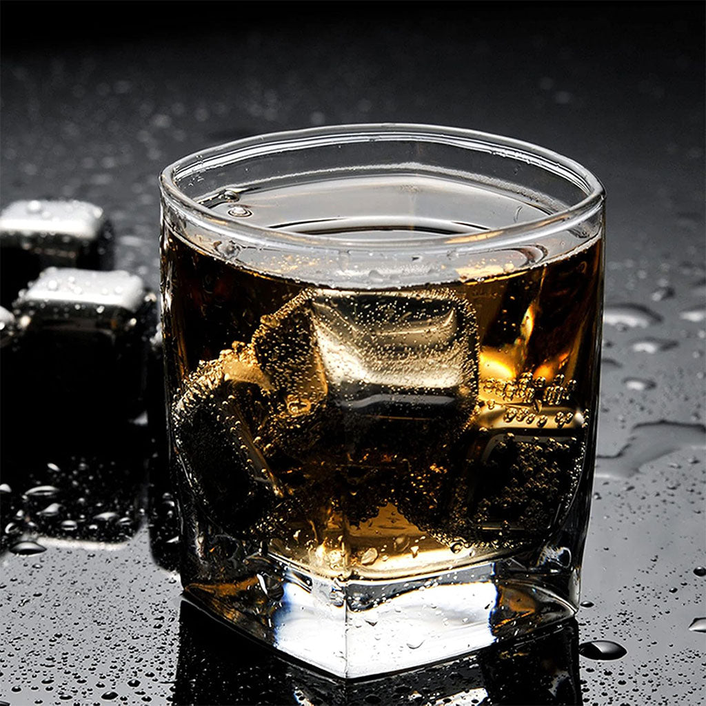 Pierres de glaçons réutilisables en acier inoxydable pour votre boisson – مكعبات الثلج للتبريد لمدة طويلة تنزوت