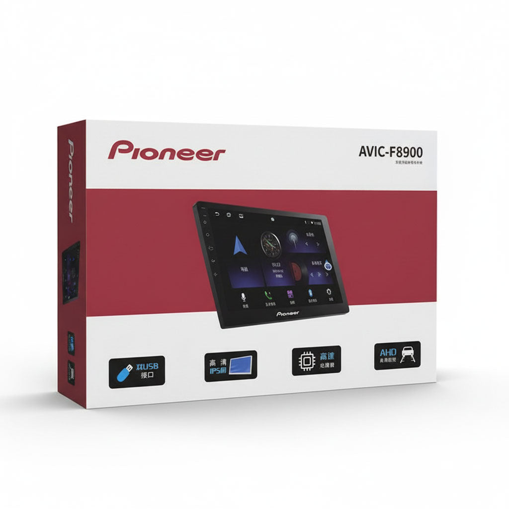 Pioneer Écran de voiture Android de 10.4 pouces compatible Apple CarPlay Android Auto – شاشة ذكية للسيارة تنزوت