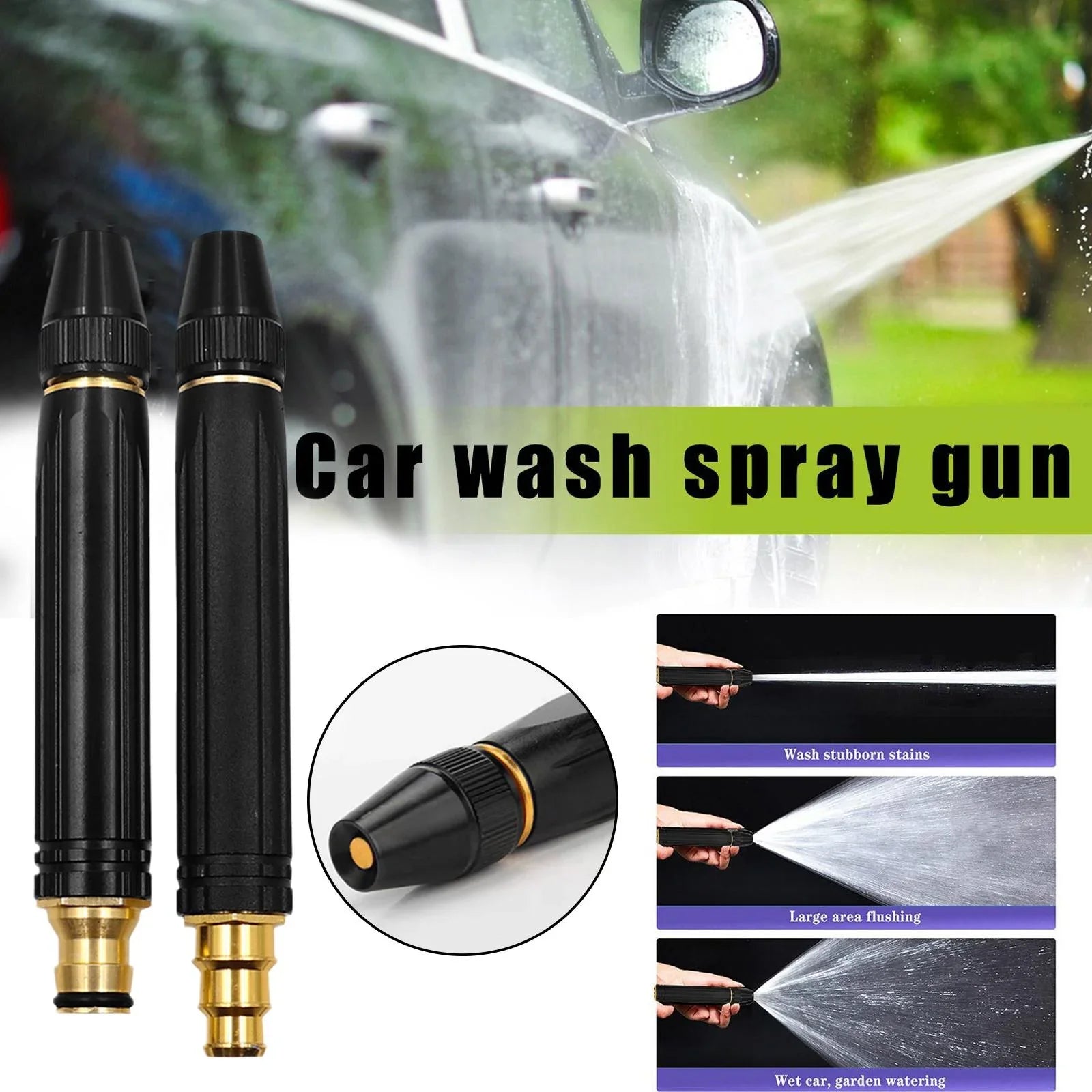 Pistolet à eau haute pression Portable 3 Mode de Spray - تنزوت