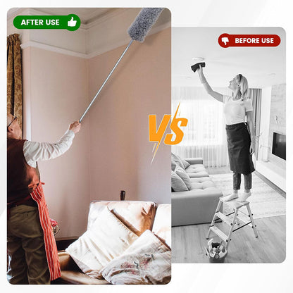 Plumeau télescopique Lavable en Microfibre – أداة تنظيف في الزوايا البعيدة تنزوت