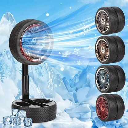 Ventilateur Pliable et Portable Forme Roue Silencieux avec 3 Vitesse – مروحة محمولة تنزوت