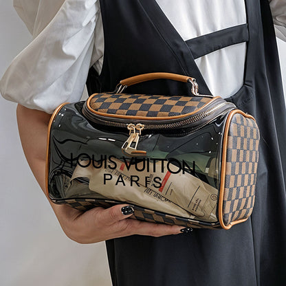 Pochette de Bain pour Produits Cosmétiques LV Unisexe – حقيبة أغراض الحمام تنزوت