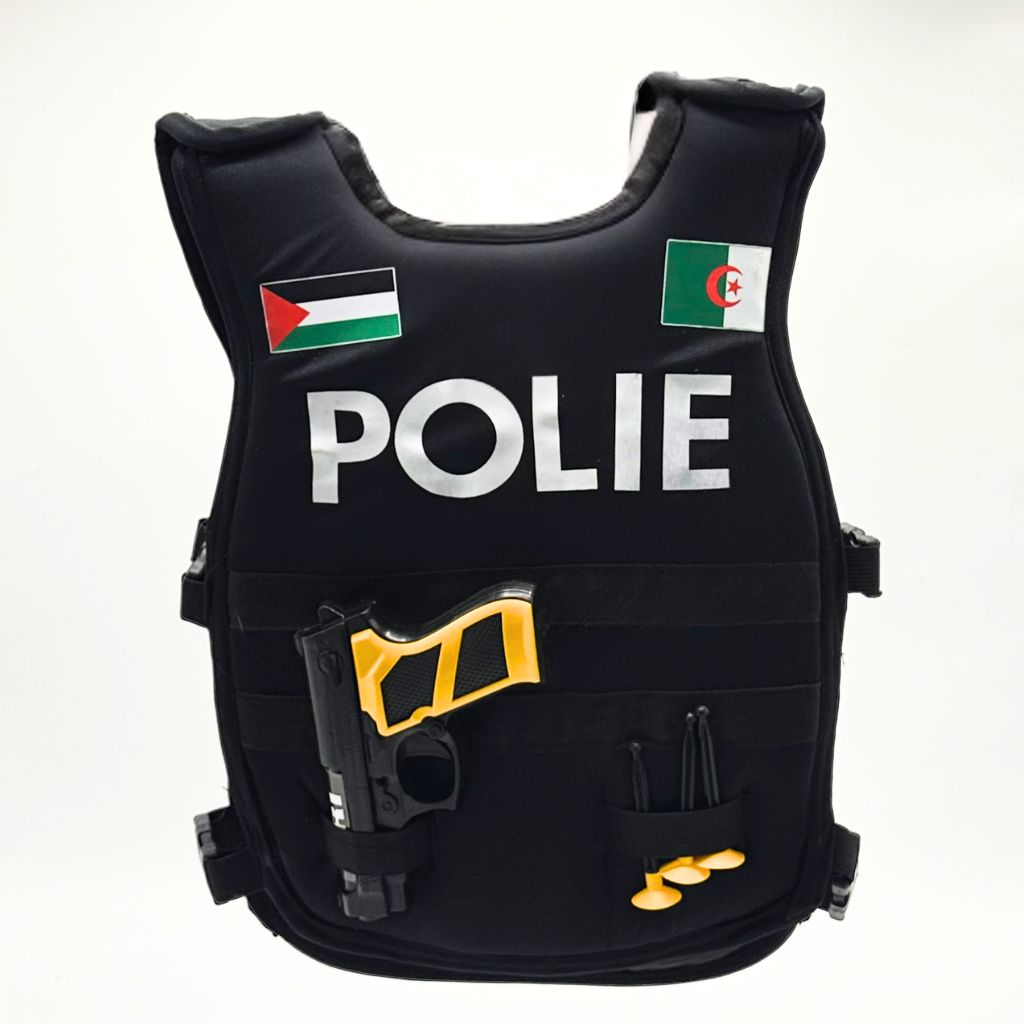 Gilet de Police pour Enfant avec Accessoires – بدلة الشرطي الصغير