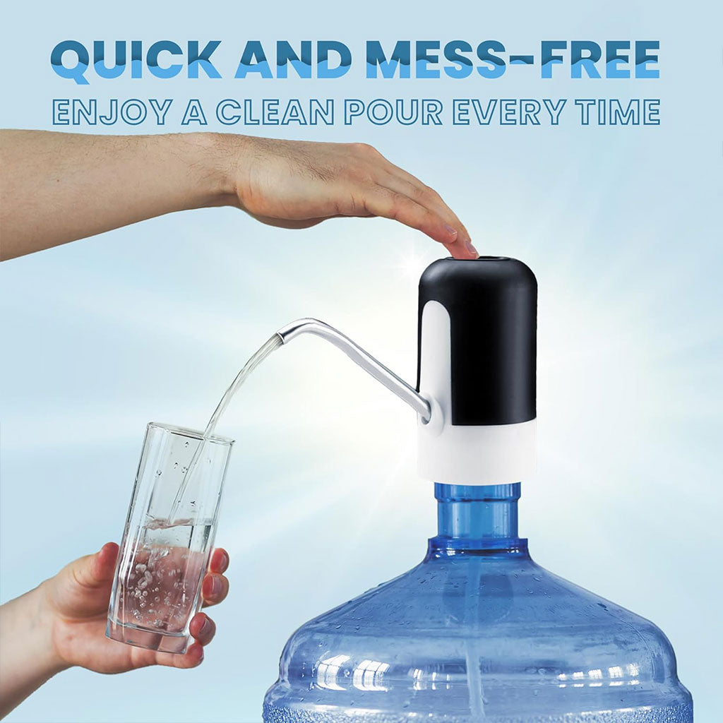 Pompe à bouteille d’eau, distributeur d’eau universel de 5 gallons rechargeable تنزوت