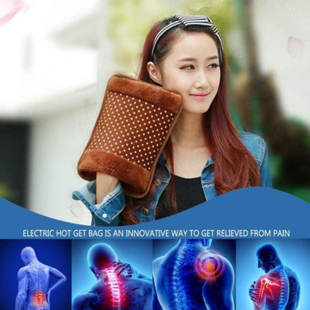 Oreiller d’eau chaude électrique auto-chauffant , pour Massage , douleurs musculaires – وسادة ماء ساخن كهربائية ذاتية التسخين لتدليك آلام العضلات تنزوت