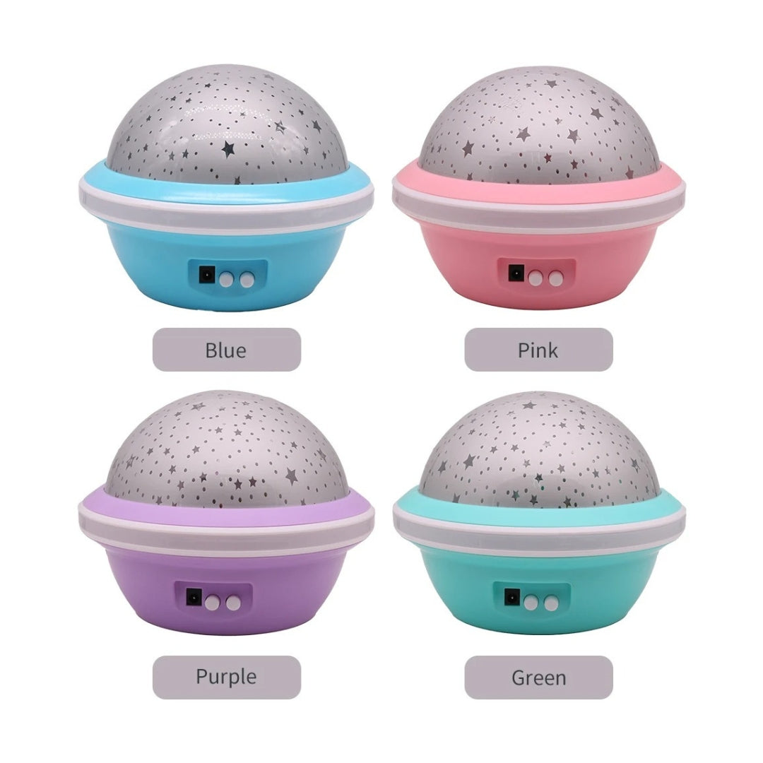Projecteur LED ciel étoilé pour enfants, lampe de nuit, romantique, coloré RGB تنزوت