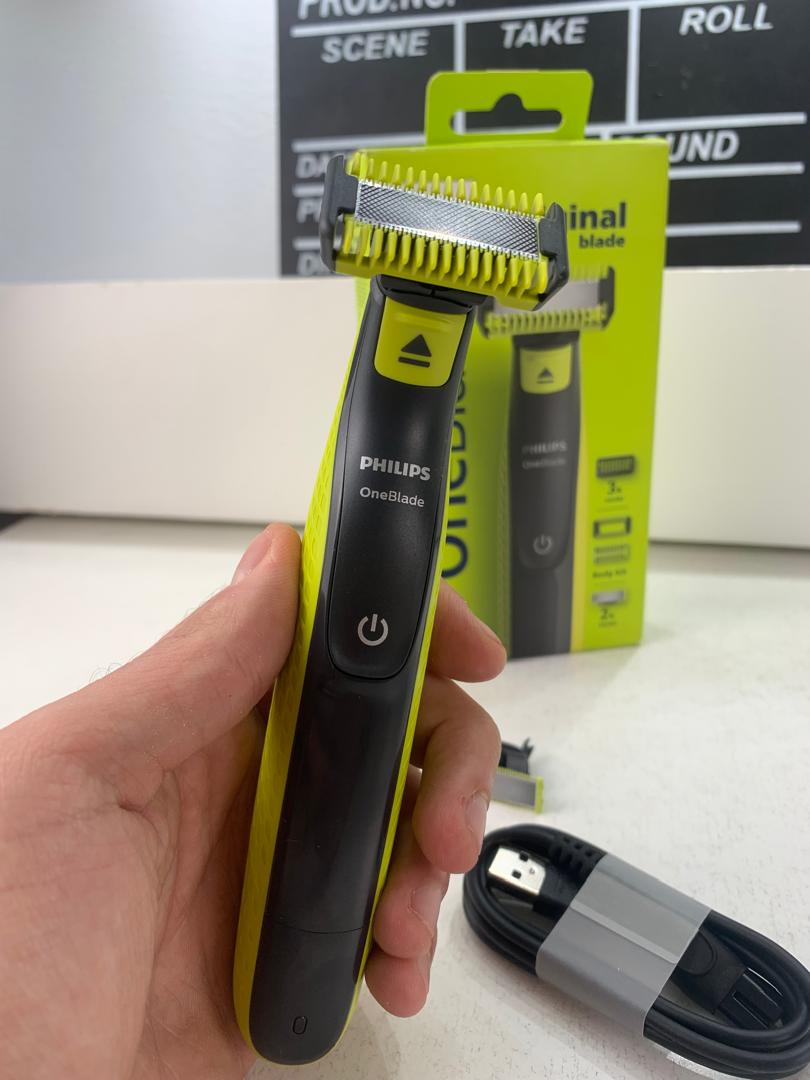 Philips OneBlade QP2824/10 Tondeuse Rechargeable Original – ماكينة حلاقة أصلية للرجال - تنزوت