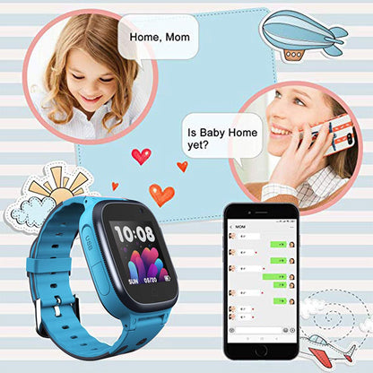 Montre intelligente pour enfants avec fonction d’appel d’urgence SOS et camera – ساعة ذكية للأطفال تنزوت