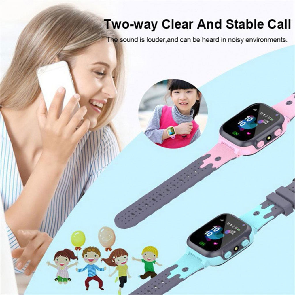 Montre intelligente pour enfants avec fonction d’appel d’urgence SOS et camera – ساعة ذكية للأطفال تنزوت