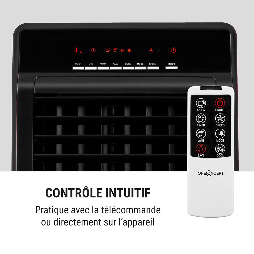 Refroidisseur d’Air Portable 4 en 1 Réservoir 8L – مبرد متنقل تنزوت