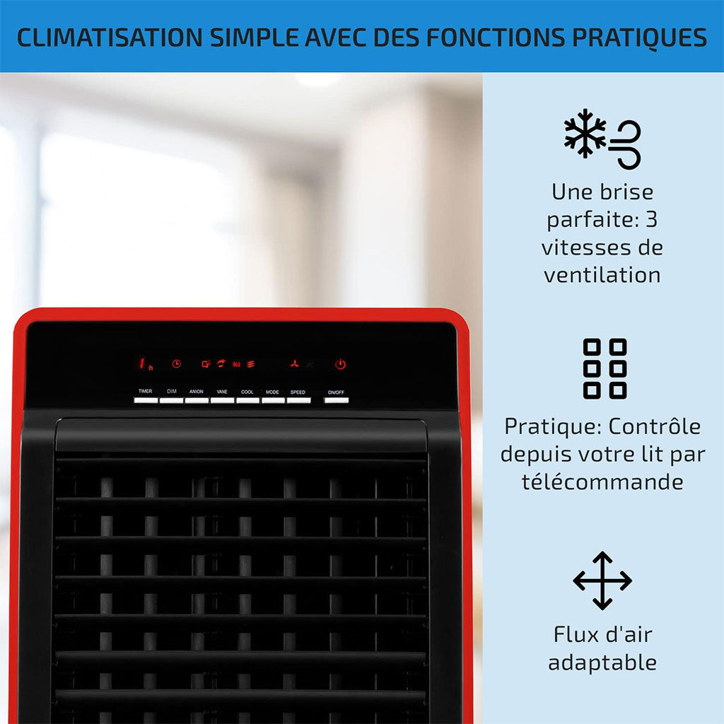 Refroidisseur d’Air Portable 4 en 1 Réservoir 8L – مبرد متنقل تنزوت