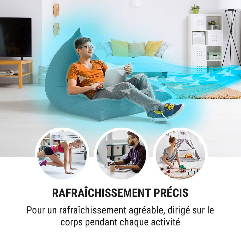 Refroidisseur d’Air Portable 4 en 1 Réservoir 8L – مبرد متنقل تنزوت