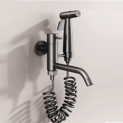 Pulvérisateur De Toilette À Haute Pression Avec Le Kit De Robinet V2 – رشاش مع صنبور حمام - تنزوت