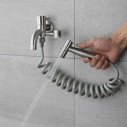 Pulvérisateur De Toilette À Haute Pression Avec Le Kit De Robinet V2 – رشاش مع صنبور حمام - تنزوت