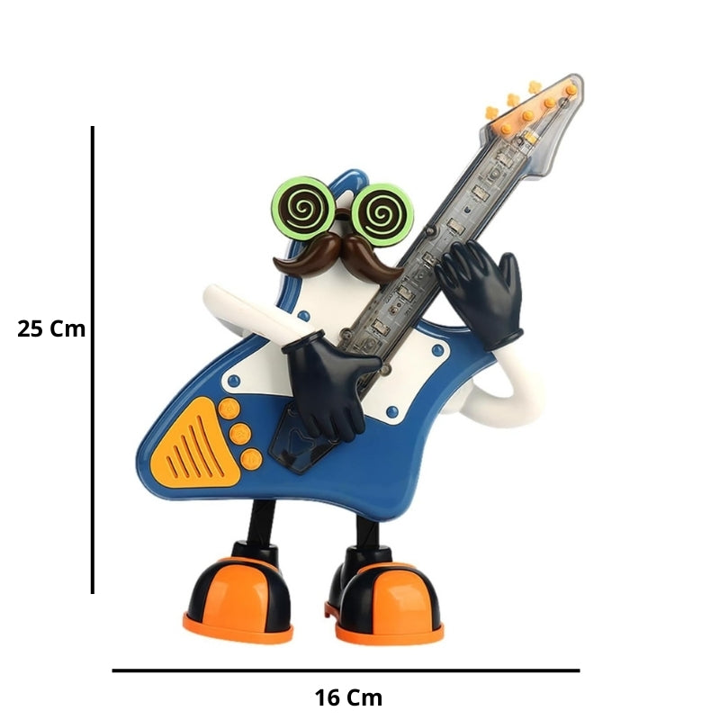 Robot dansant pour enfants, Mr rock interactif portable, lumières LED, musique avec Boutons تنزوت